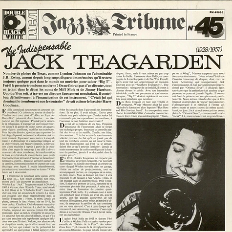 Jack Teagarden - The Indispensable Jack Teagarden