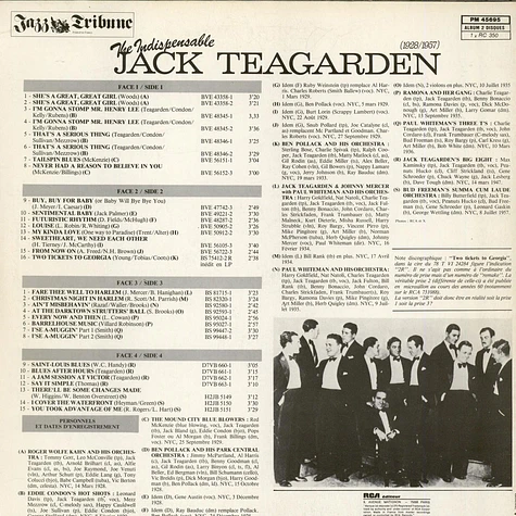 Jack Teagarden - The Indispensable Jack Teagarden