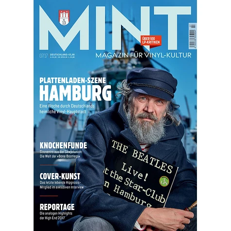 Mint - Das Magazin Für Vinylkultur - Ausgabe 13 - Juli 2017