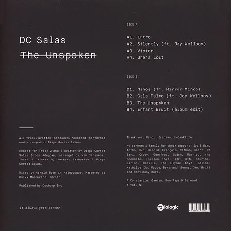 DC Salas - The Unspoken