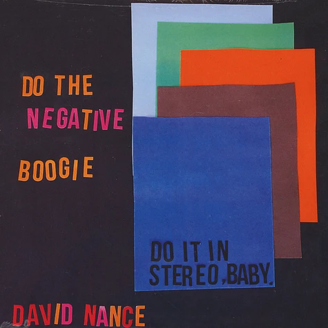 David Nance - Negative Boogie