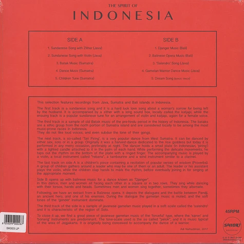 V.A. - The Spirit Of Indonesia