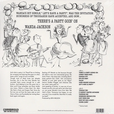 Wanda Jackson - There's A Party Goin’ On