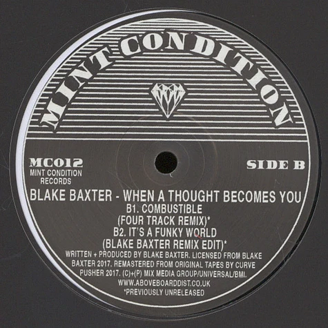 Blake Baxter - When A Thought Becomes You