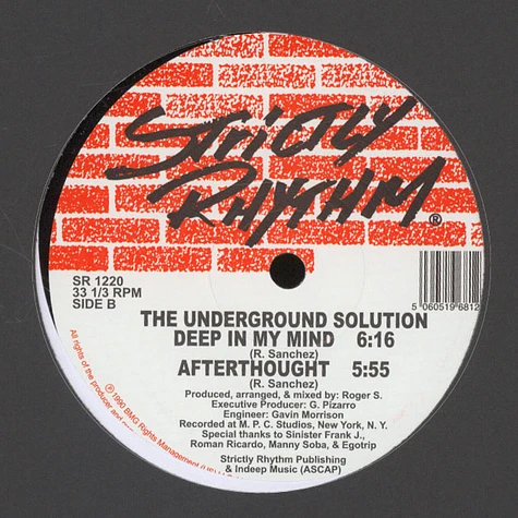 The Underground Solution - Luv Dancin'