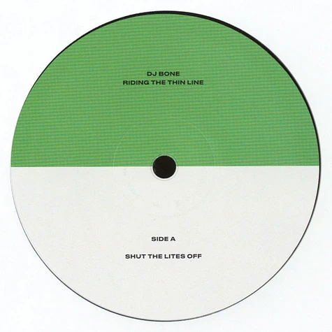 DJ Bone - Riding The Thin Line