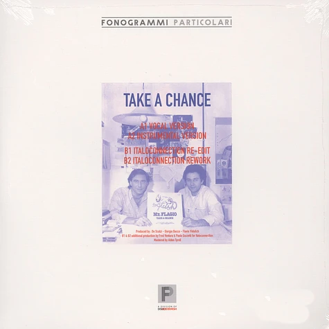 Mr. Flagio - Take A Chance Marbeld Vinyl Edition