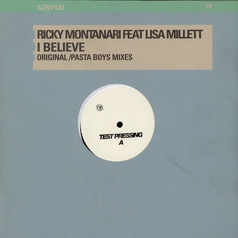 Ricky Montanari Feat Lisa Millett - I Believe