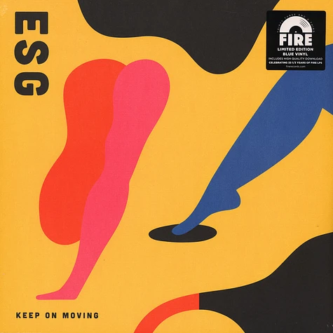 ESG - Keep On Moving Blue Vinyl Edition