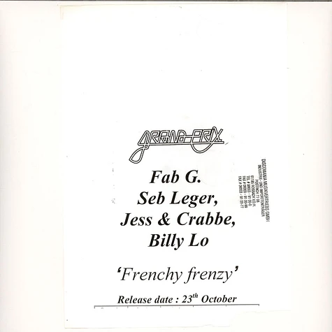 Fab G. - Frenchy Frenzy