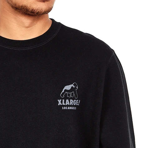 X-Large - Walking Ape Crewneck Fleece Sweater