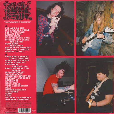 Napalm Death - From Enslavement To Obliteration