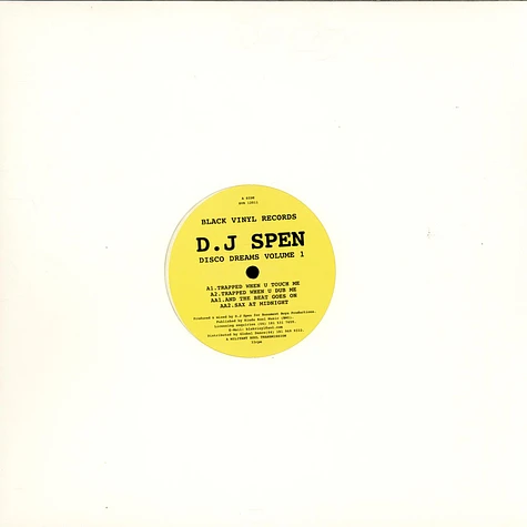 DJ Spen - Disco Dreams Volume 1
