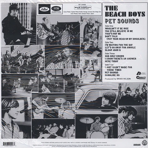 The Beach Boys - Pet Sounds 45RPM, 200g Vinyl Stereo Edition