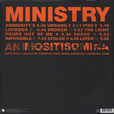 Ministry - Animositisomina