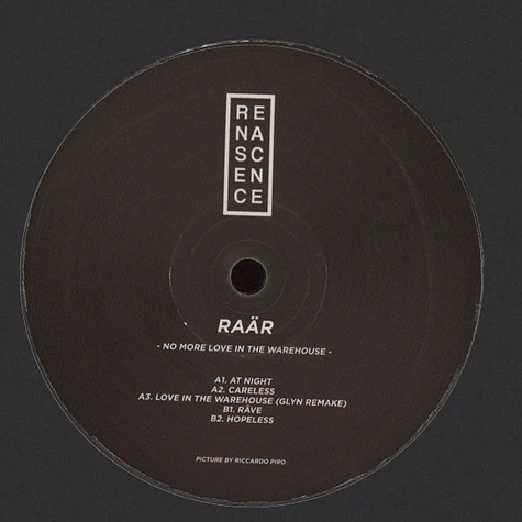 Raär - No More Love In The Warehouse