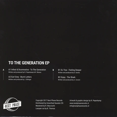 V.A. - To The Generation EP