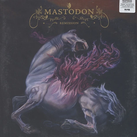 Mastodon - Remission Aqua Blue With Splatter Vinyl Edition