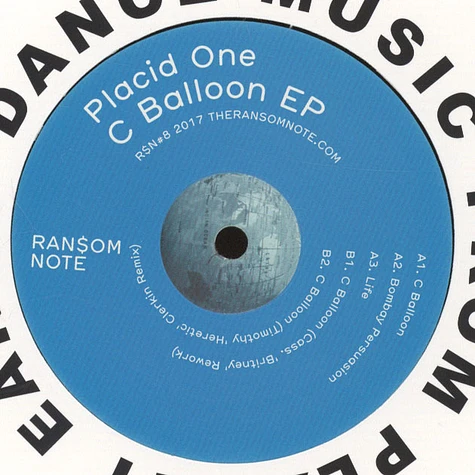 Placid One - C Balloon EP