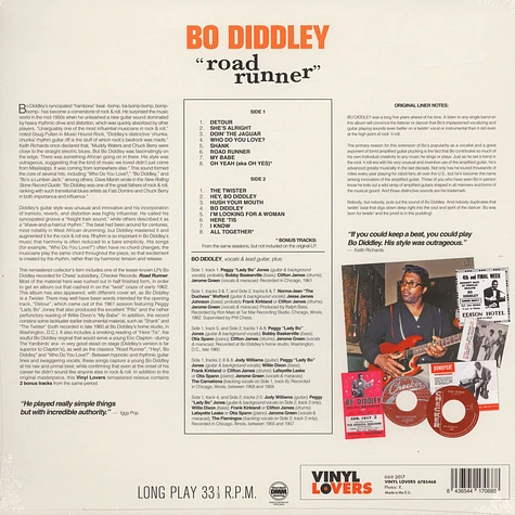 Bo Diddley - Road Runner