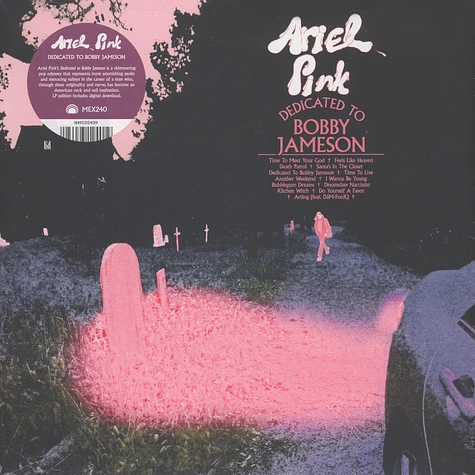 Ariel Pink - Dedicated To Bobby Jameson Black Vinyl Edition