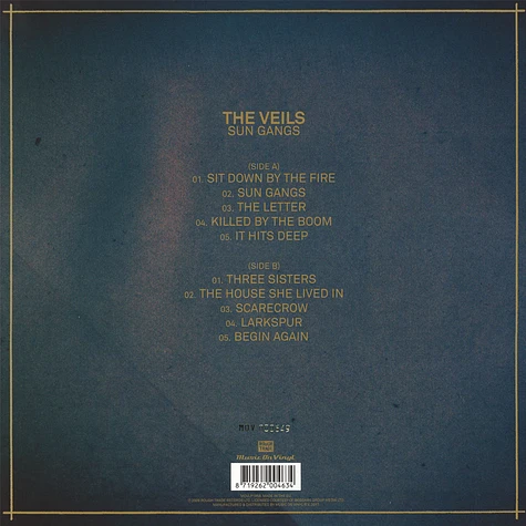 The Veils - Sun Gangs Black Vinyl Edition