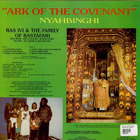Ras Ivi & The Family Of Rastafari - Ark Of The Covenant