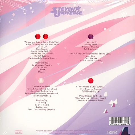 V.A. - OST Steven Universe: Complete Volume 1 Translucent Colored Vinyl Edition