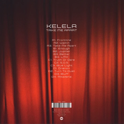 Kelela - Take Me Apart Clear Vinyl Edition