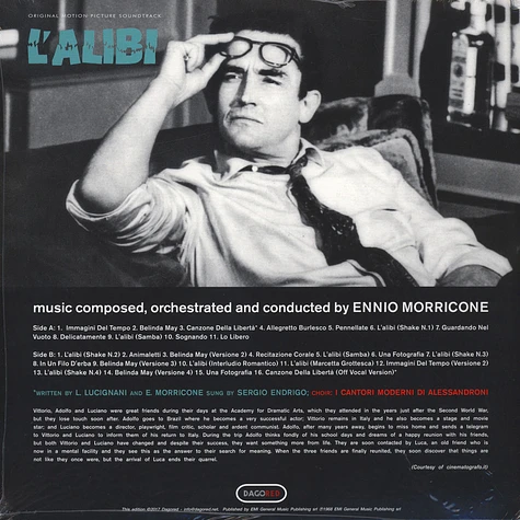Ennio Morricone - L’Alibi Green Vinyl Edition
