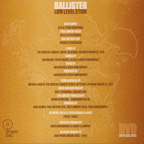 Ballister - Low Level Stink