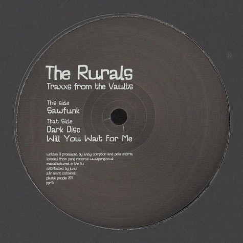 The Rurals - Traxxs From The Vaults