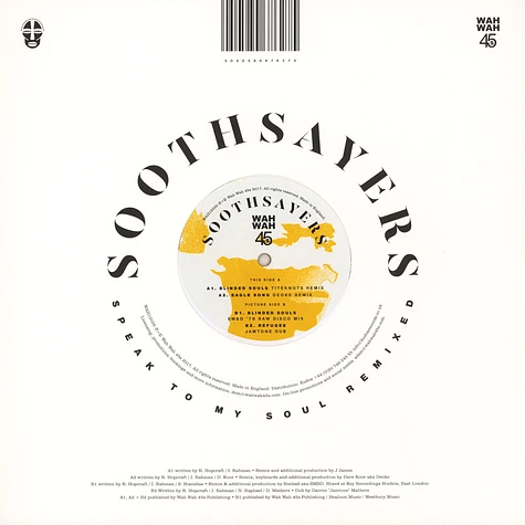 Soothsayers - Speak To My Soul Remixed