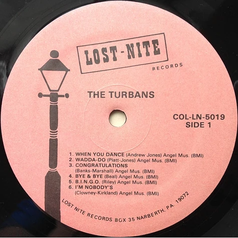 The Turbans - The Best Of The Turbans - Featuring, When You Dance