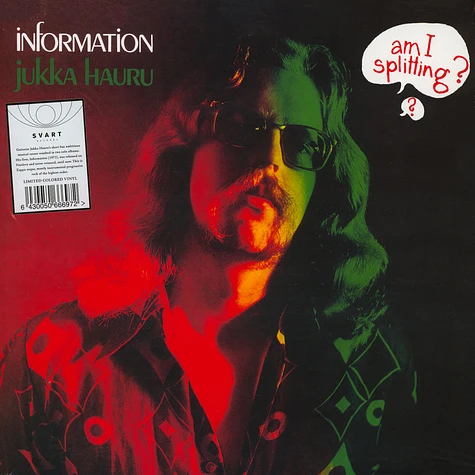 Jukka Hauru - Information Red Vinyl Edition