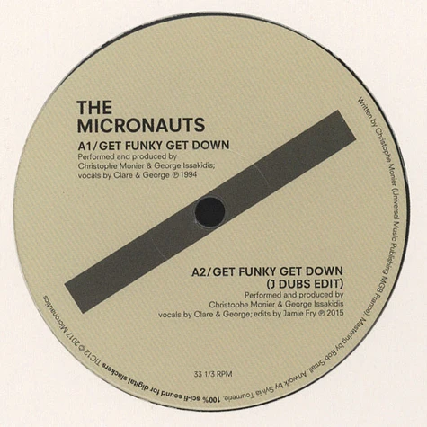 The Micronauts - Get Funky Get Down / Daft Punk Remix