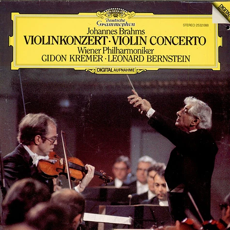 Johannes Brahms - Wiener Philharmoniker, Gidon Kremer · Leonard Bernstein - Violinkonzert = Violin Concerto