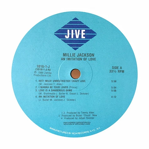 Millie Jackson - An Imitation Of Love