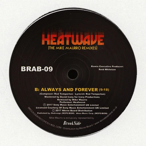 Heatwave - The Mike Maurro Remixes Volume 2