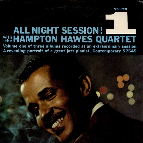 Hampton Hawes Quartet - All Night Session, Vol. 1
