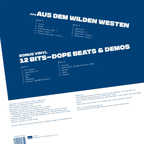 Total Chaos - … Aus Dem Wilden Westen Deluxe Edition