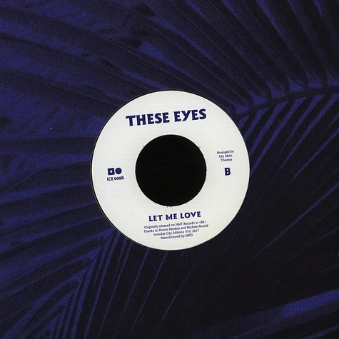These Eyes - Soca Hustle / Let Me Love