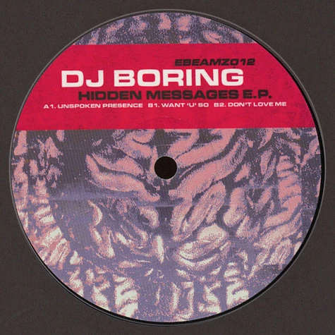 DJ Boring - Hidden Messages EP