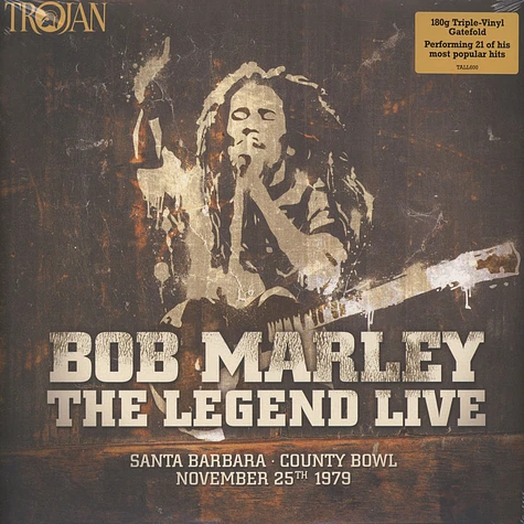 Bob Marley & The Wailers - The Legend Live In Santa Barbara