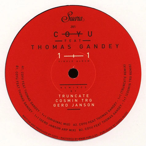 Coyu - 1+1 EP feat. Thomas Gandey