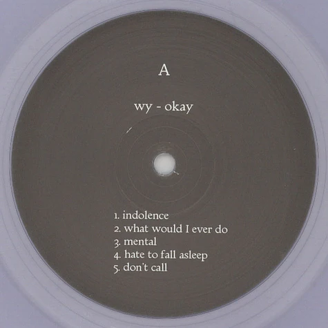 Wy - Okay Colored Vinyl Edition