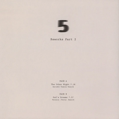 Djebali - Album Reworks Volume 2 Satoshie Tomie & Terrence:Terry Remixes