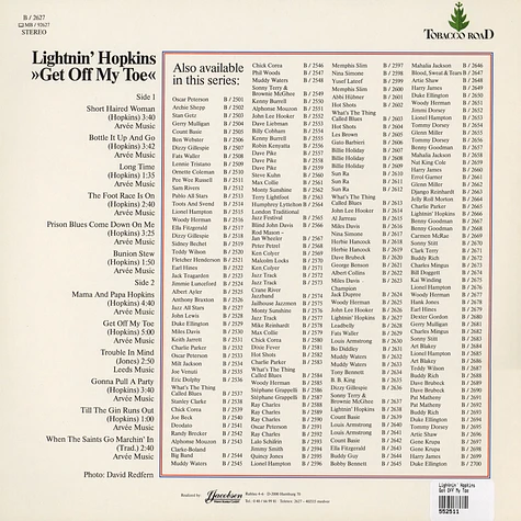 Lightnin' Hopkins - Get Off My Toe