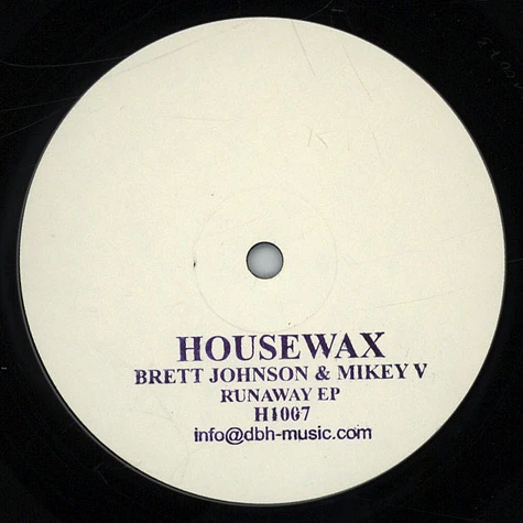 Brett Johnson & Mikey V - Runaway EP