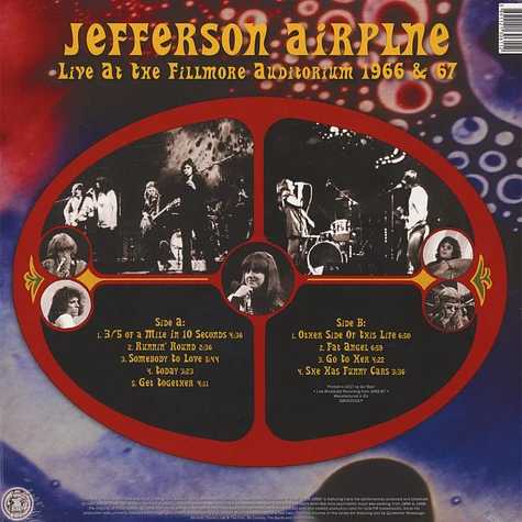 Jefferson Airplane - It Crawled Out Of The Vaults Of KSAN 1966-1968 - Volume 2: Live At The Fillmore Auditorium 1966 & 67